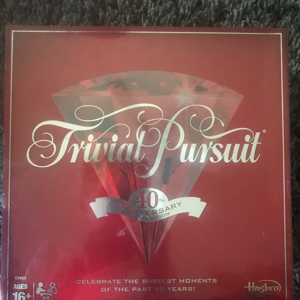 Trivial Pursuit 40th Anniversary Ruby Edition